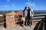 Maxime et Patrick au Bryce Canyon