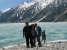 Au grand lac d'Almaty