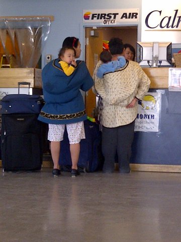 Le bebe inuit a Rankin Inlet