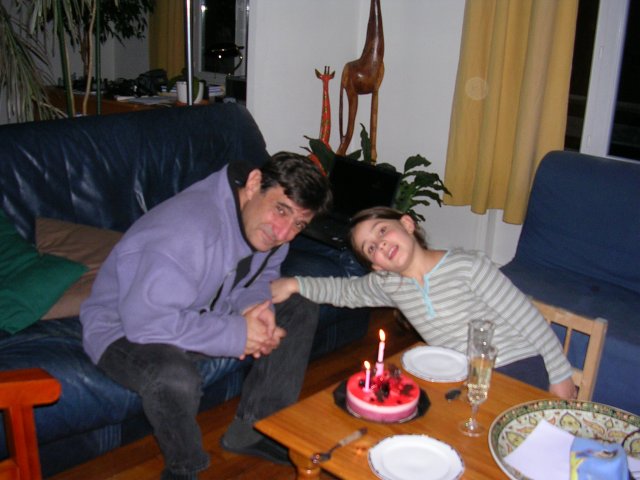 L'anniversaire de mon papa chri